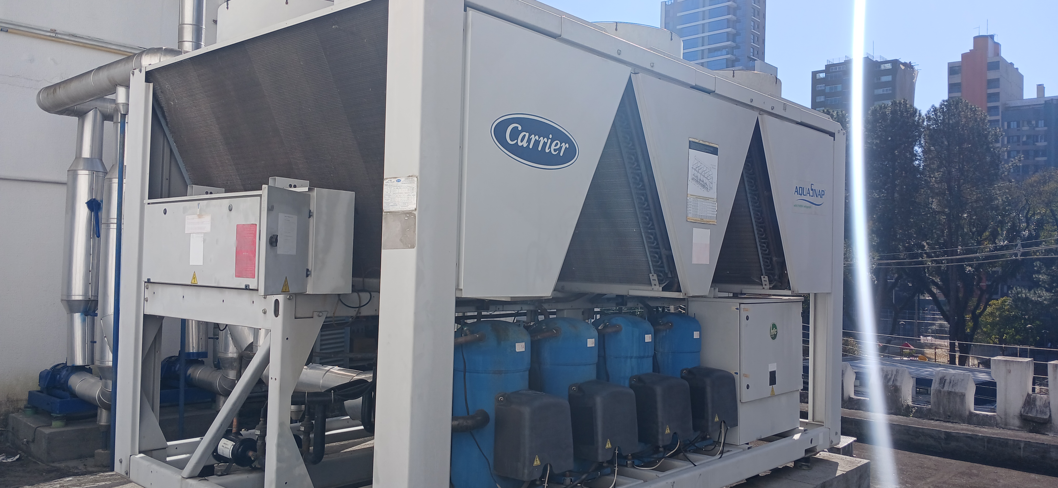 Instalação de ar-condicionado split