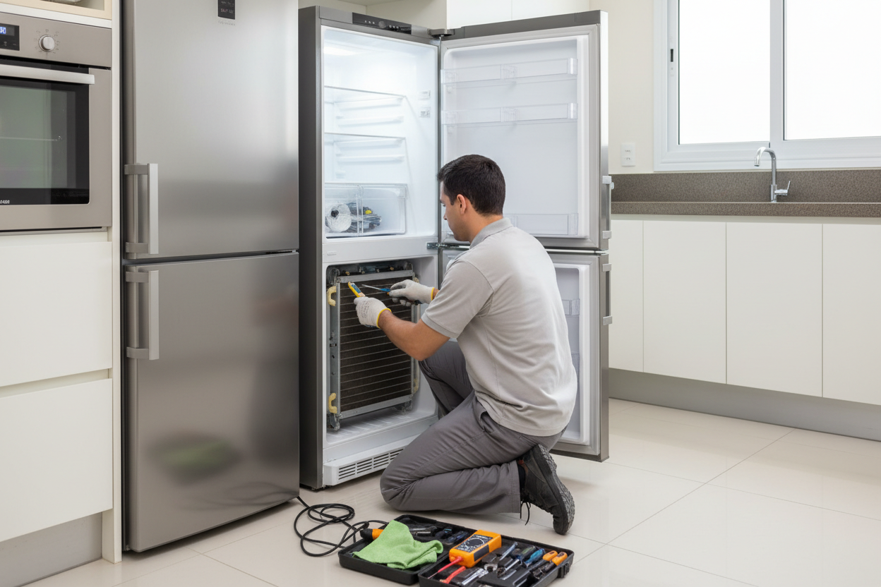 Conserto de geladeiras e refrigeradores