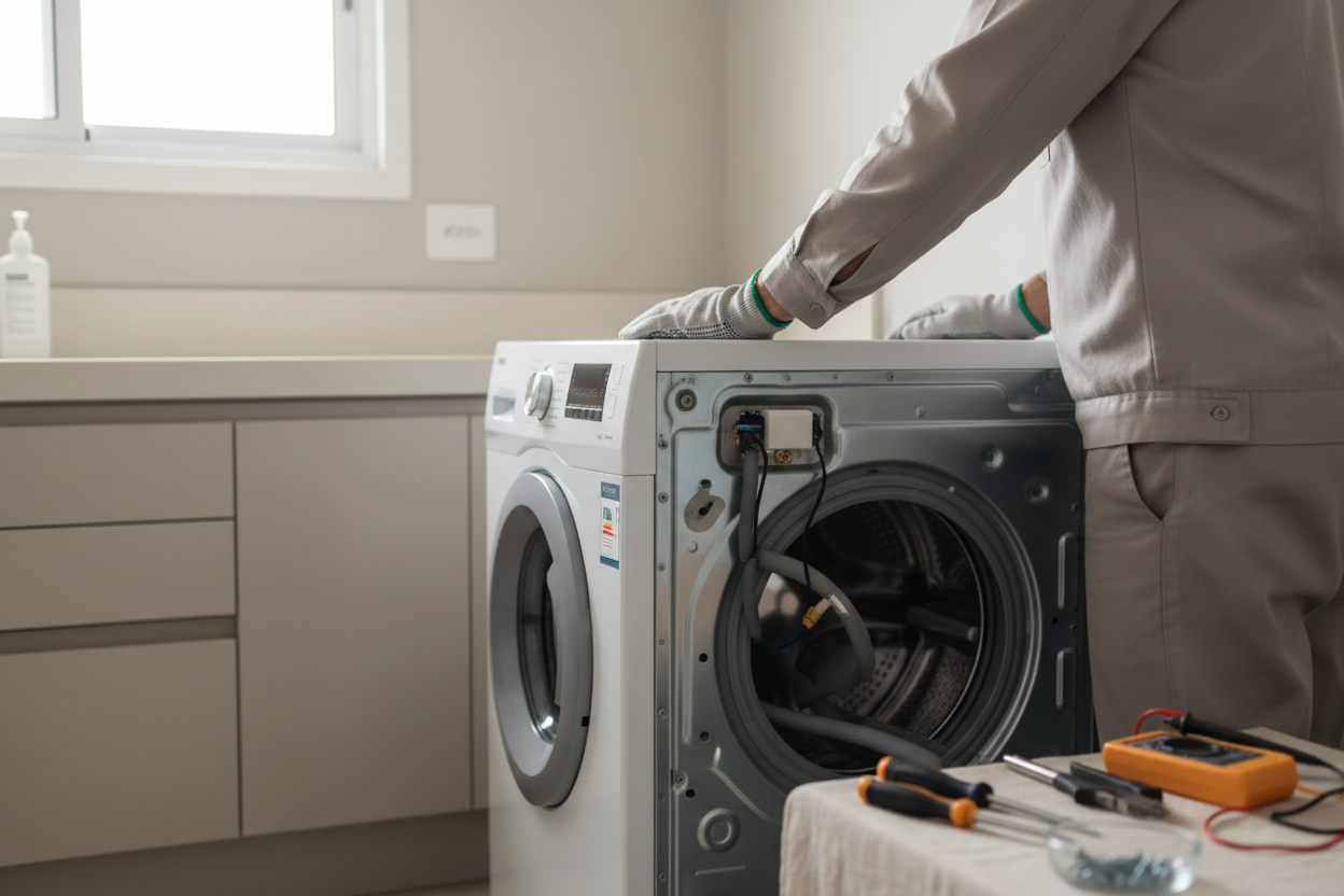 Conserto e manutenção de máquina de lavar